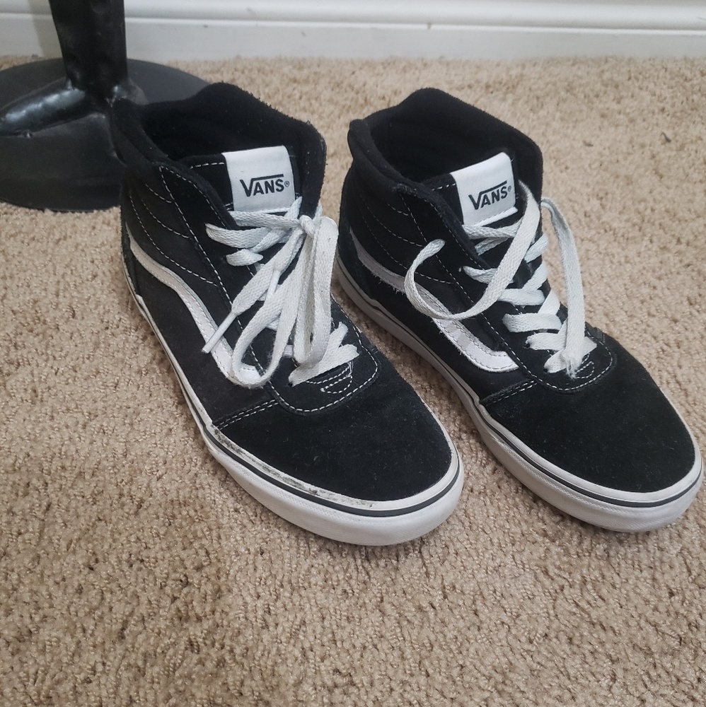 Youth Van's hi-top sneakers